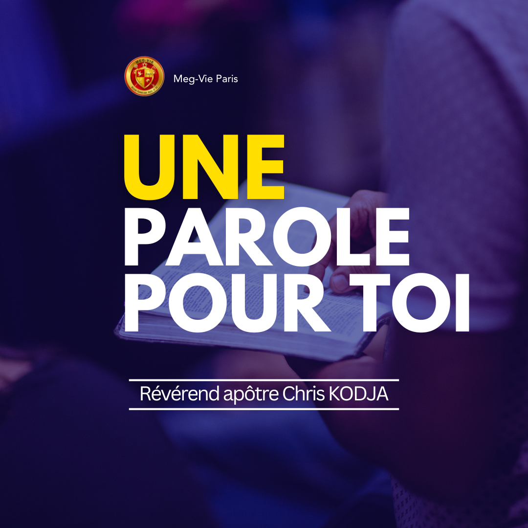UNE PAROLE POUR TOI